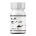 Inlife Black Seed Oil 500mg for Cancer, Liver Health, Diabetes, Weight Loss, Hair & Skin(1) 